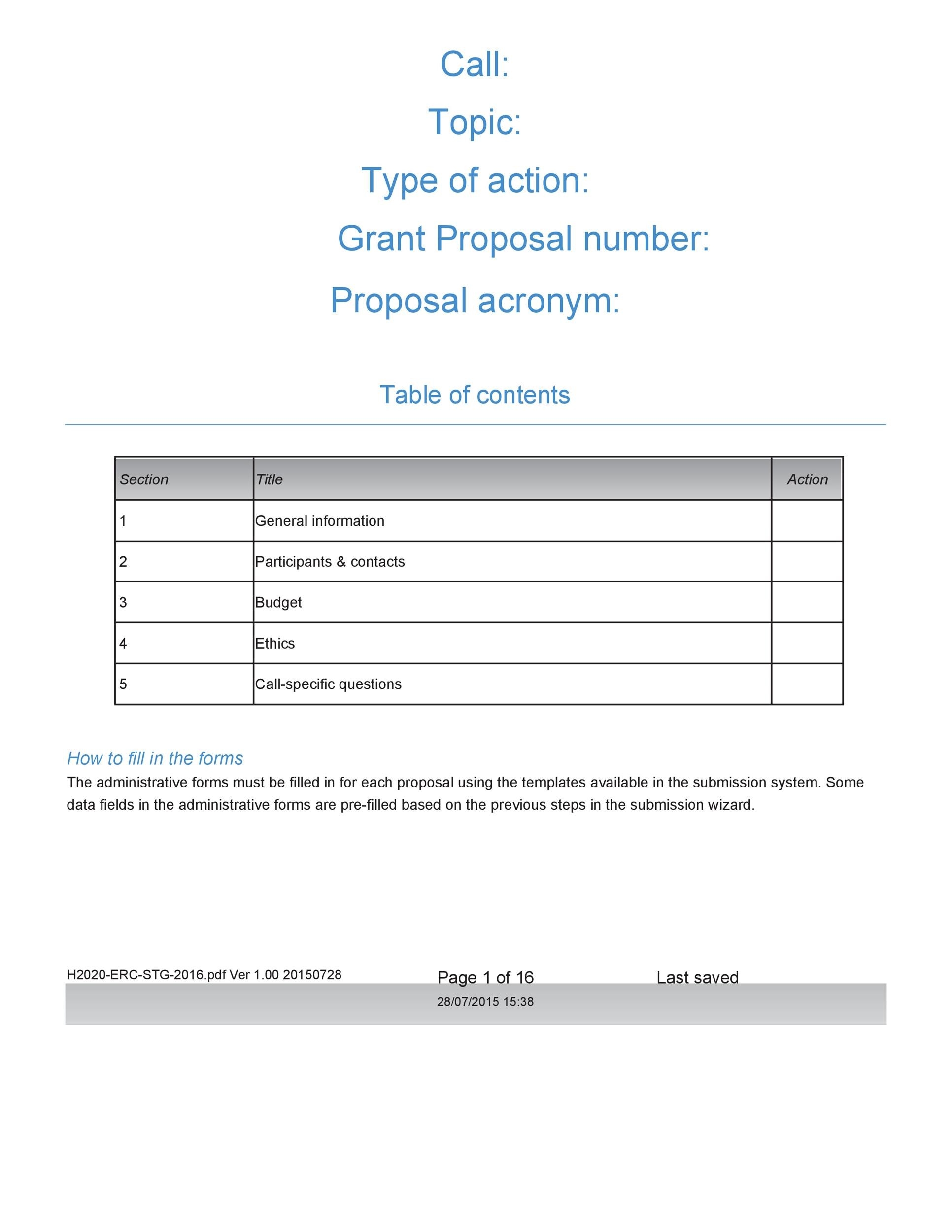 40 Grant Proposal Templates NSF Non Profit Research 40 Grant Proposal Templates NSF Non Profit Research