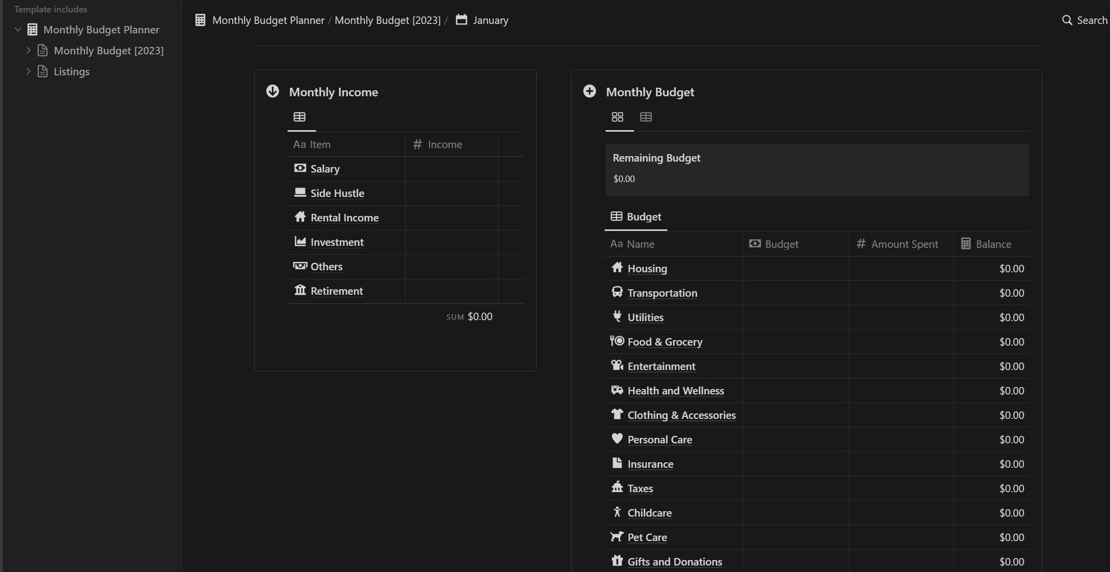5 Free Notion Budget Templates To Track Your Expenses And Savings