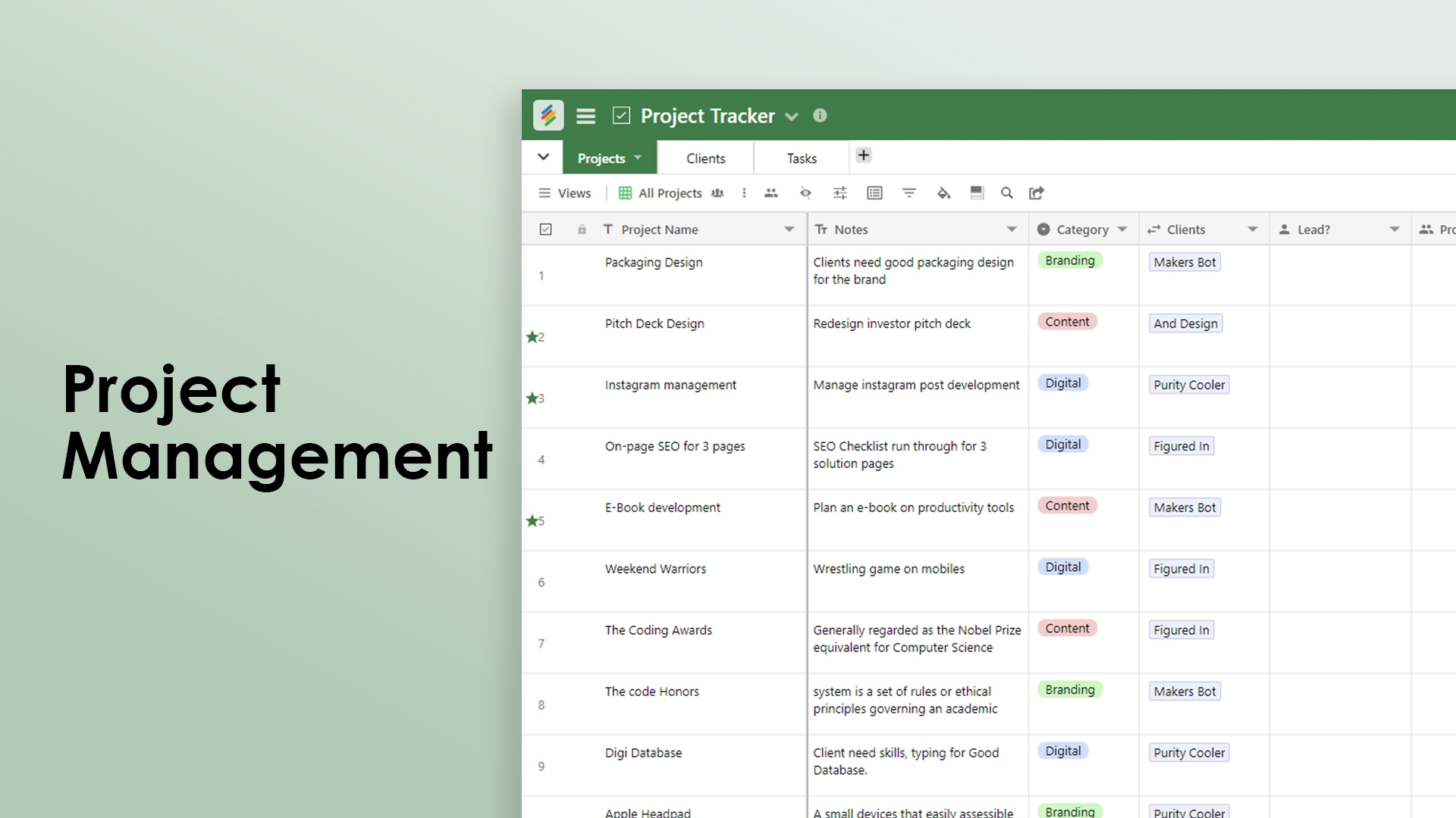 500 Free Database Templates Stackby