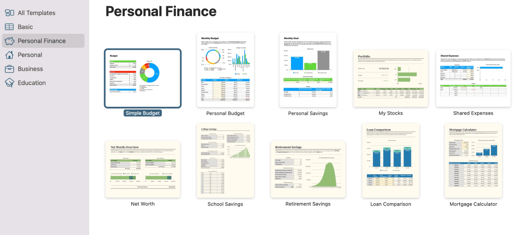 6 Free Budget Templates One For Every Financial Situation
