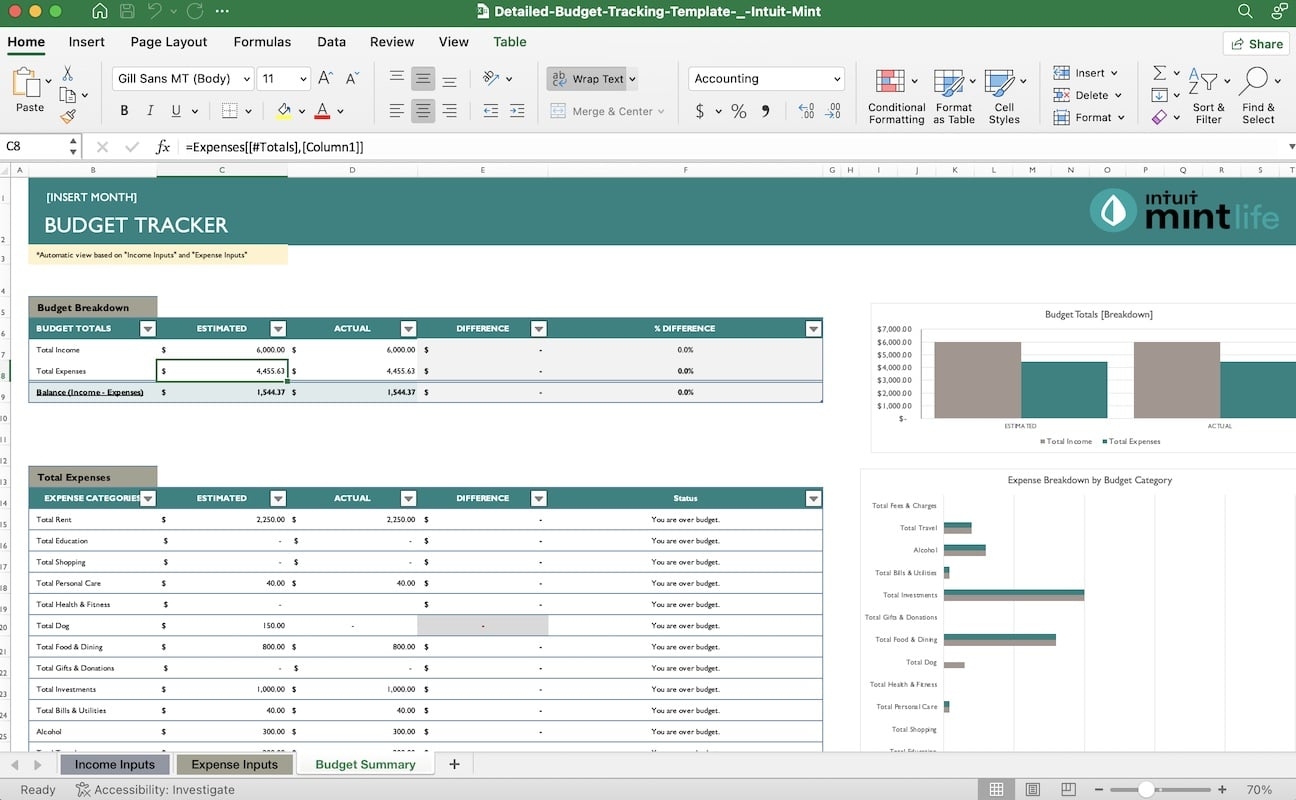 8 Favorite Free Excel Budget Templates For 2024 Tiller Worksheets Library