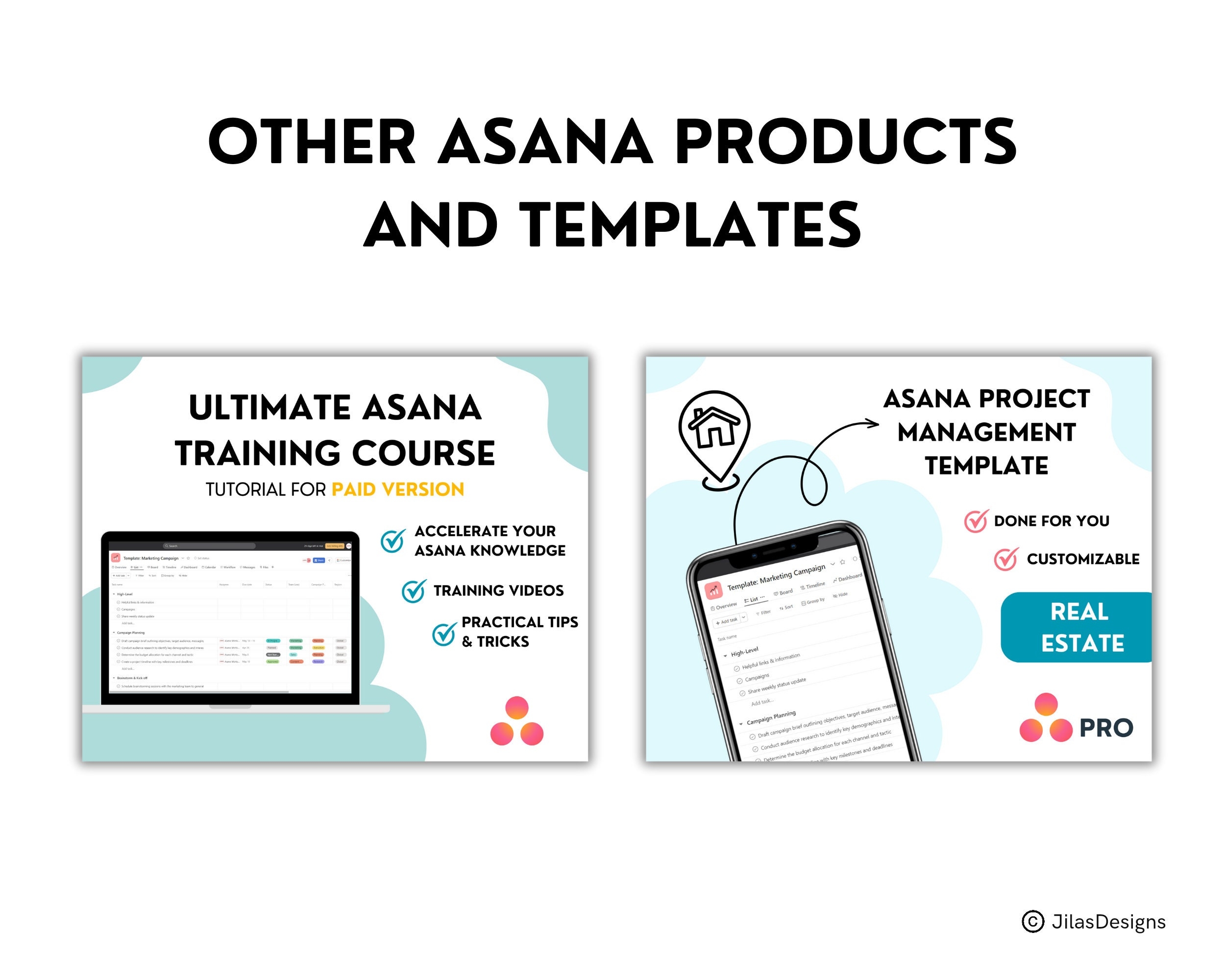 Asana Marketing Bundle Project Management Template Marketing 