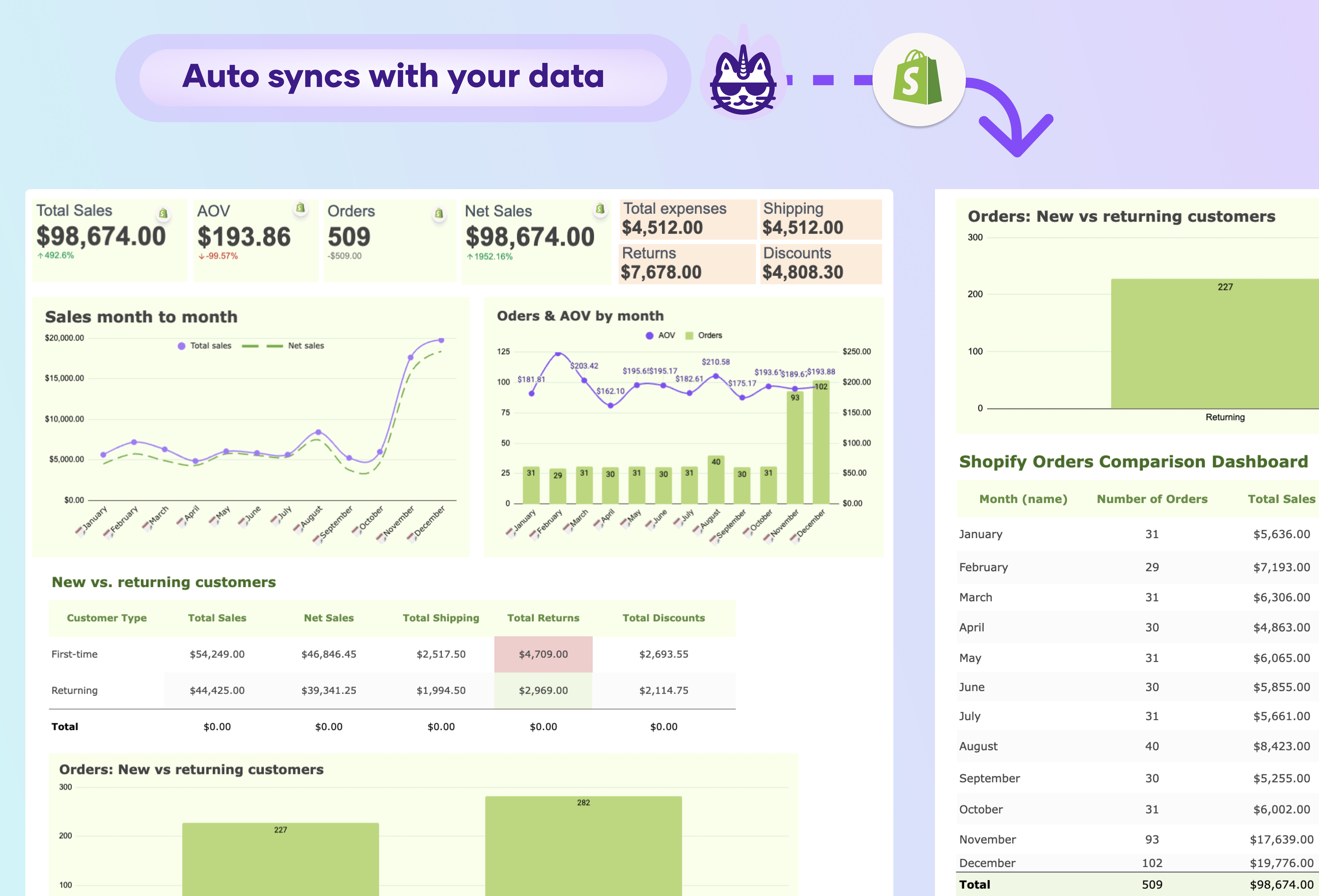 Shopify Budget Template