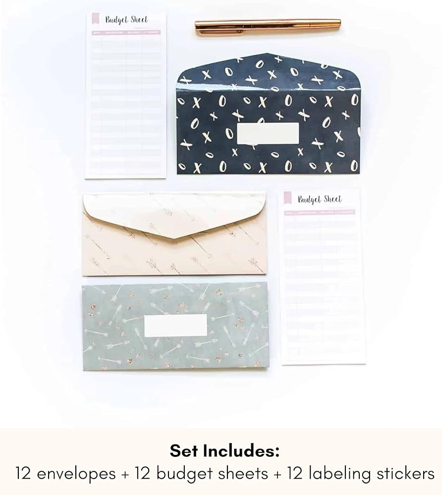 Printable Budget Envelope Template Shabby Chic Printable Budget Envelope Template Shabby Chic