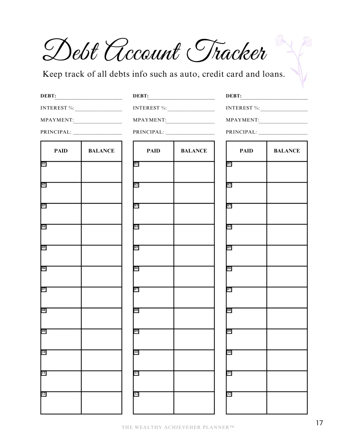 Budget Planner With Calendar For Busy Women Moms And Women In Business budget Bestie 