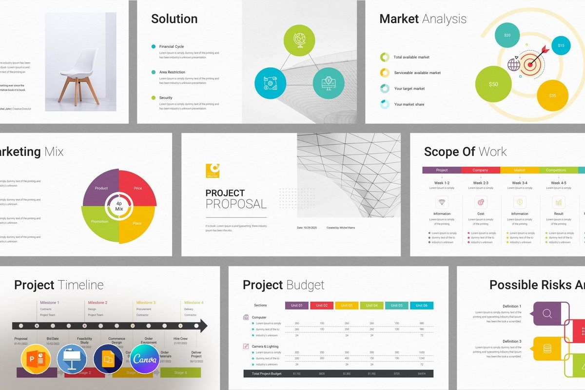 Project Budget Powerpoint Template