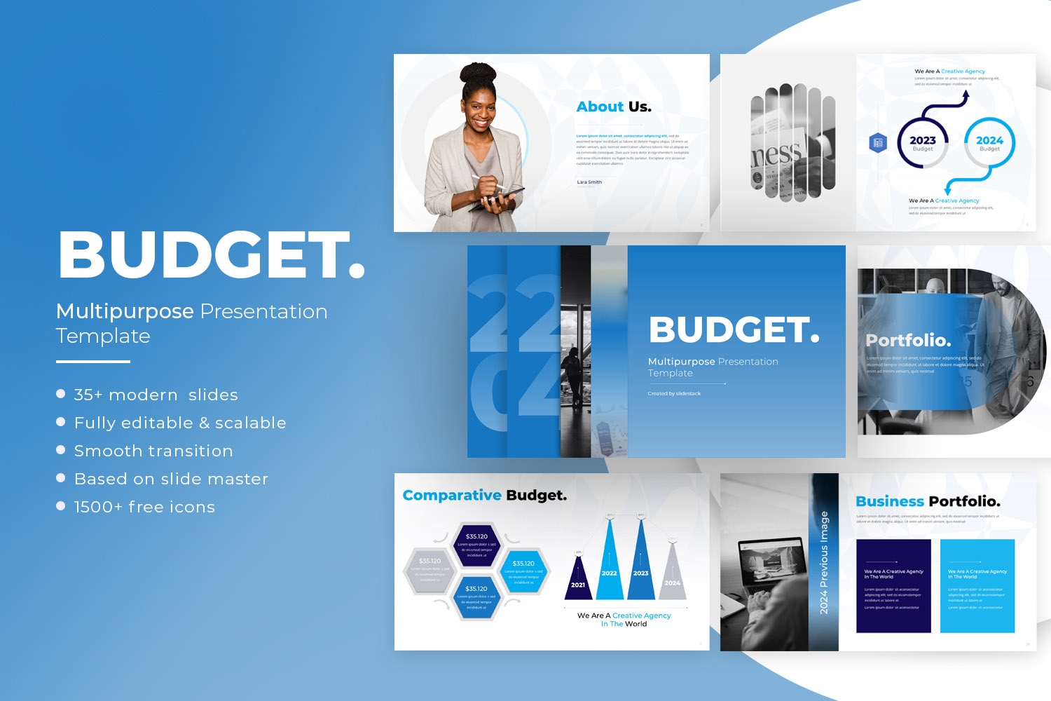 Free Budget Presentation Powerpoint Template
