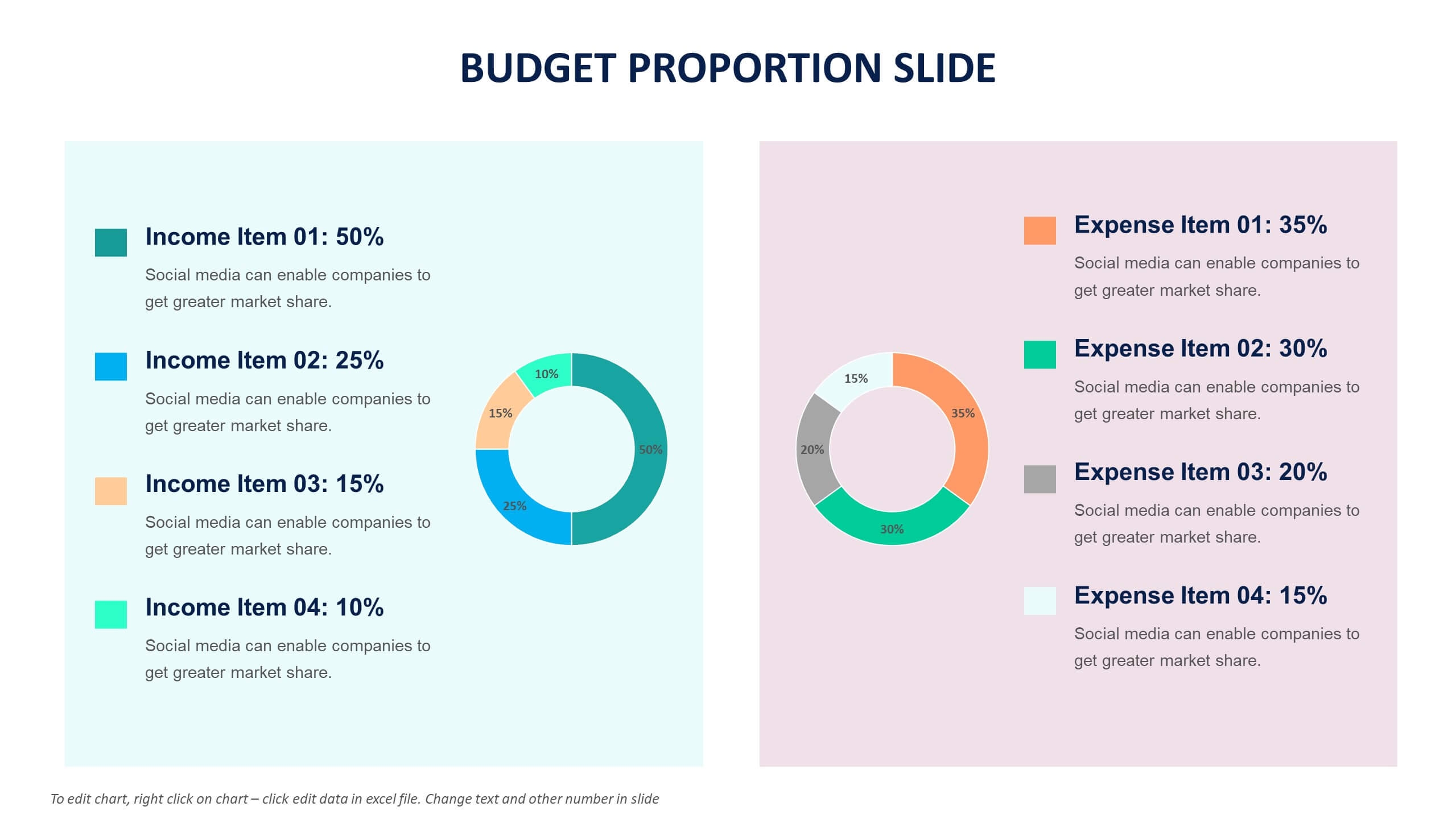 Budget Template Excel Biz Infographs