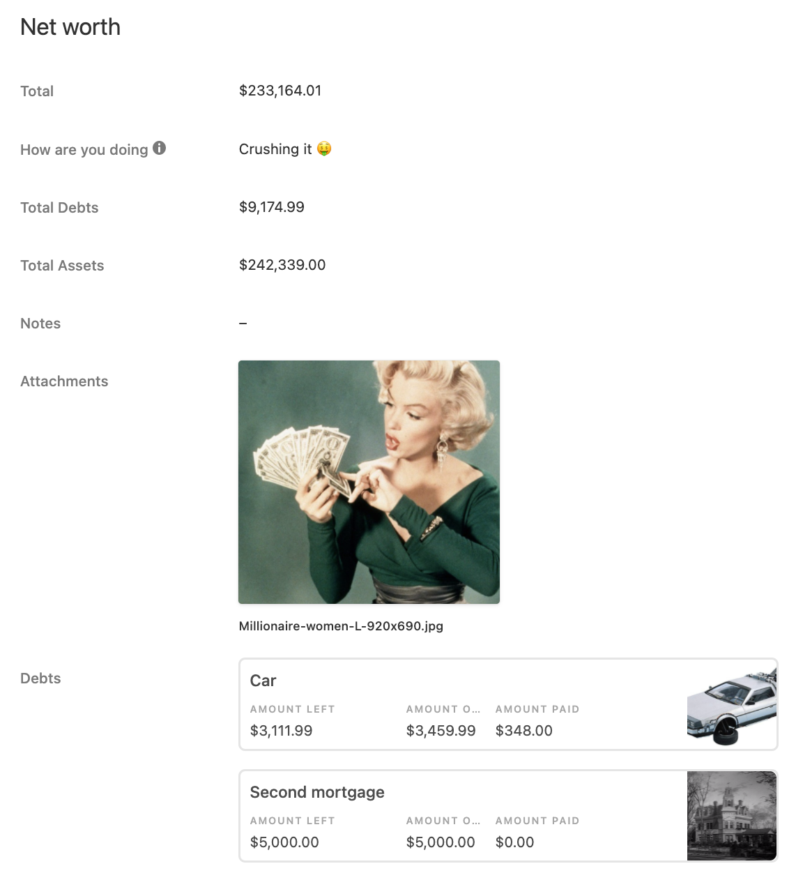 Airtable Personal Budget Template