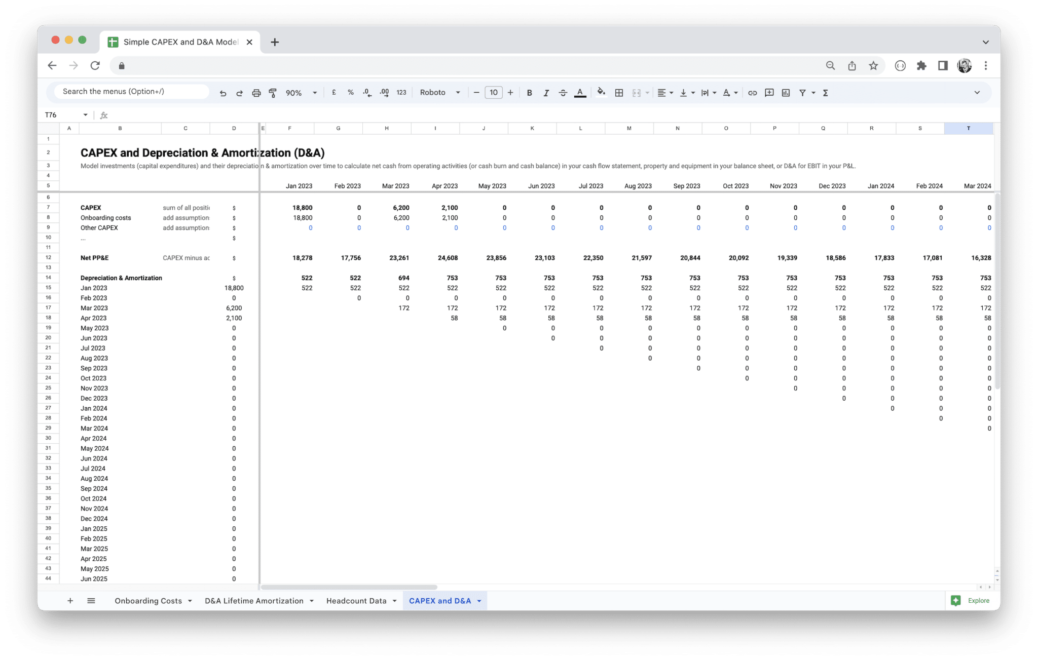 Capital Expenditure CapEx Planning Template 2025 10XSheets