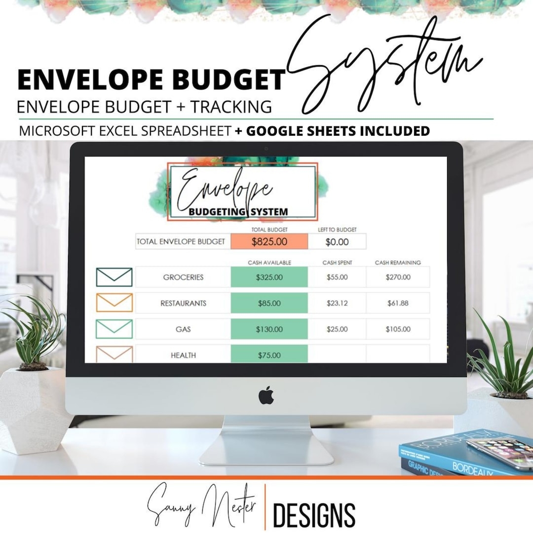 Envelope Budget Spreadsheet Template