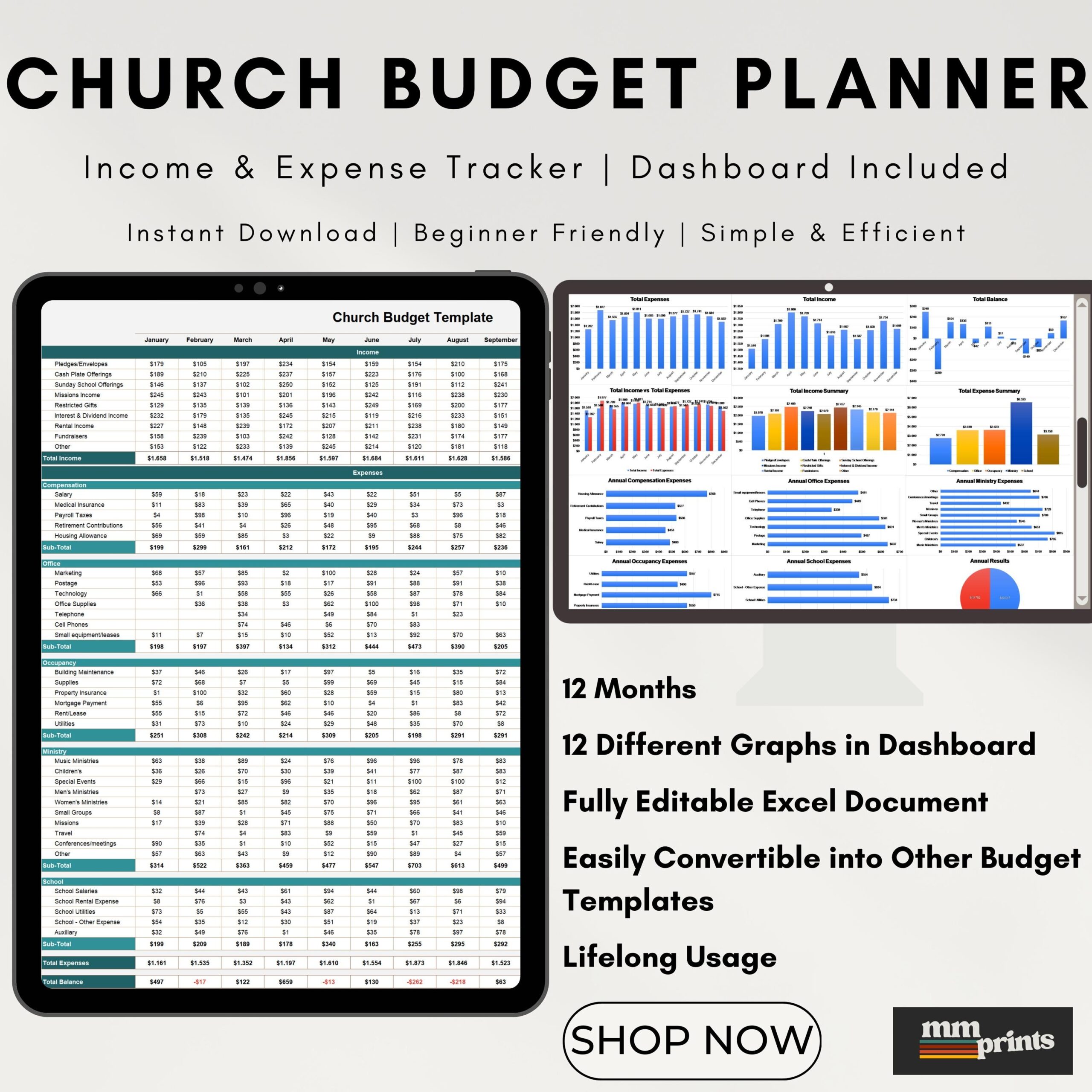 Church Budget Template