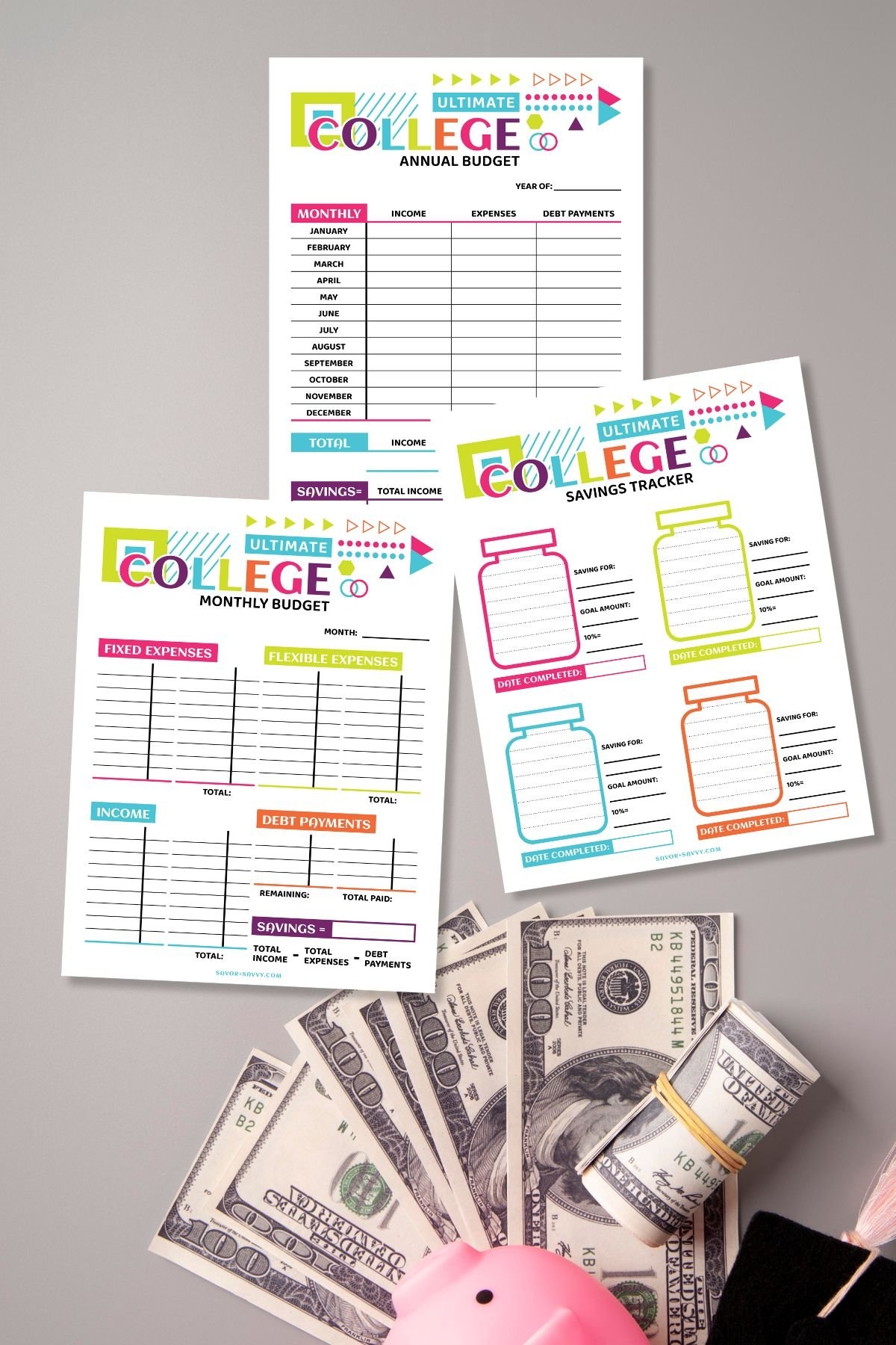College Budget Template
