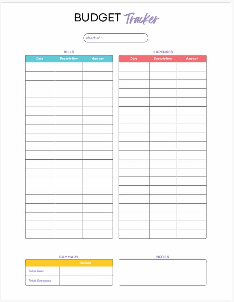 Daily Planner Template For Moms With ADHD