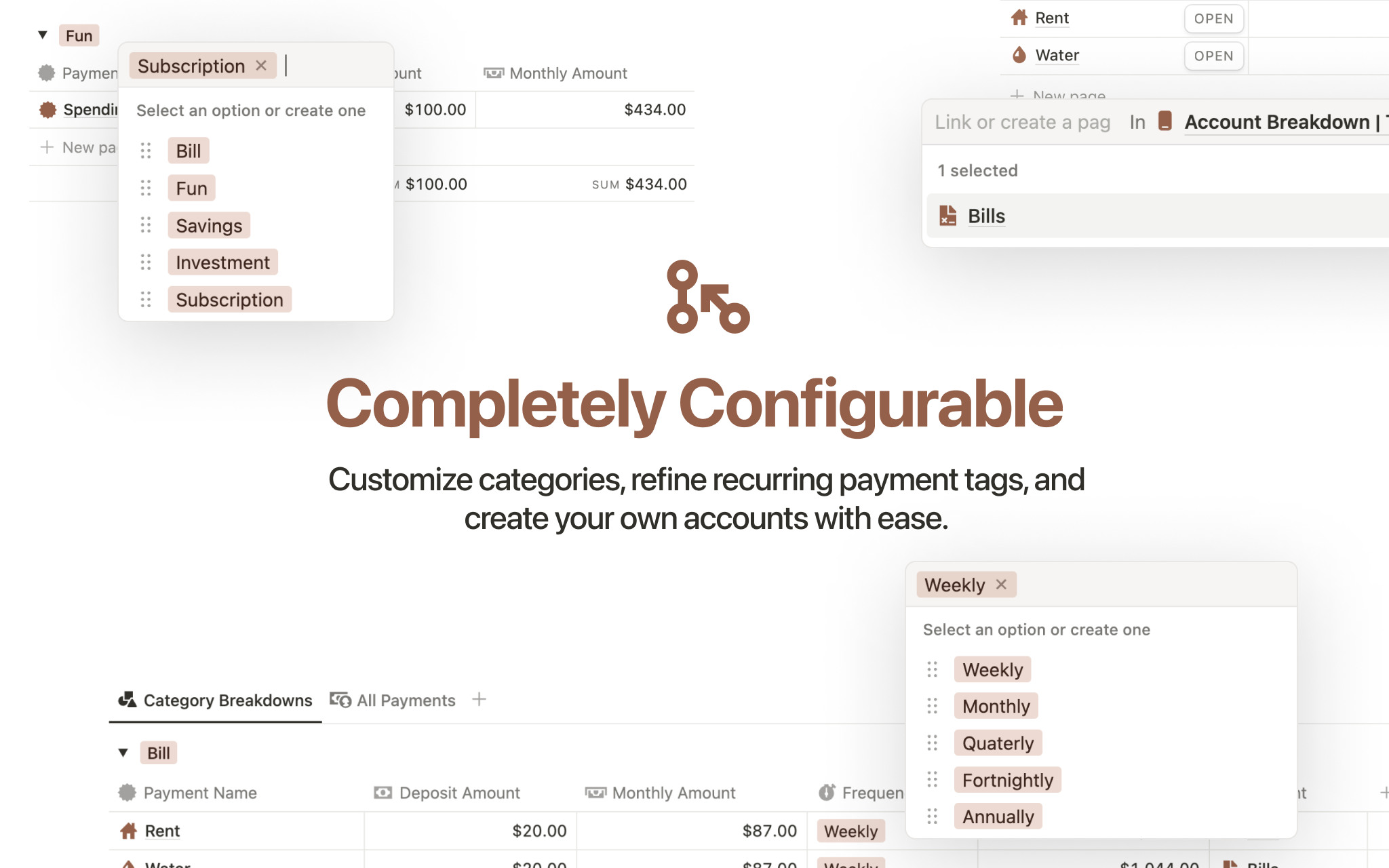 Database Budget Tracker Template Notion Marketplace