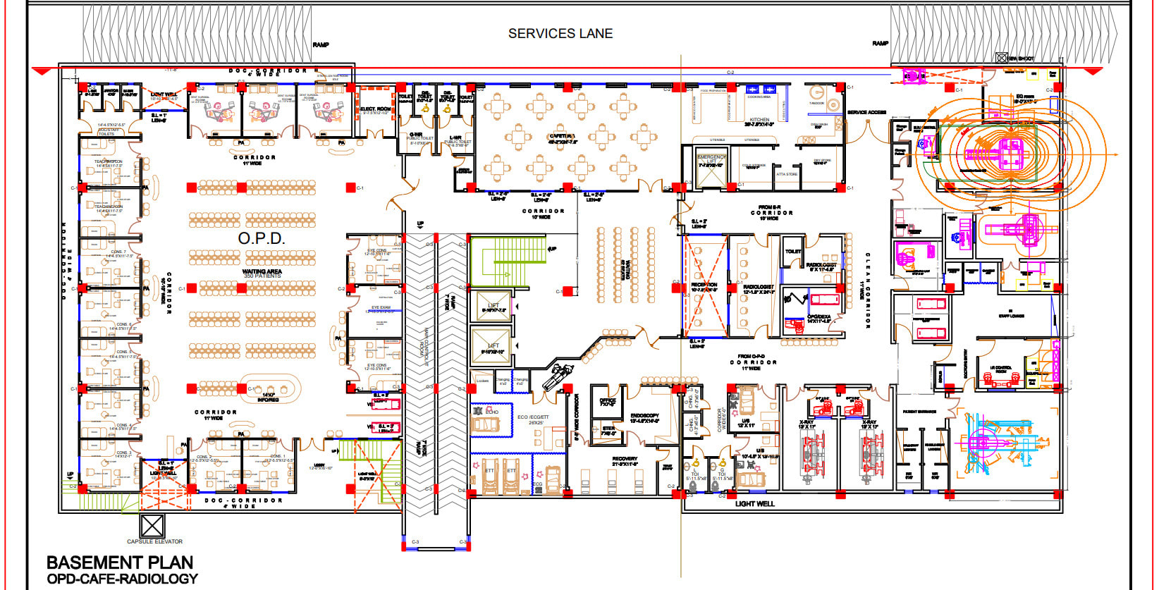 Design The Complete Radiology Department Floor Plan By Bilalwaseem135 Fiverr