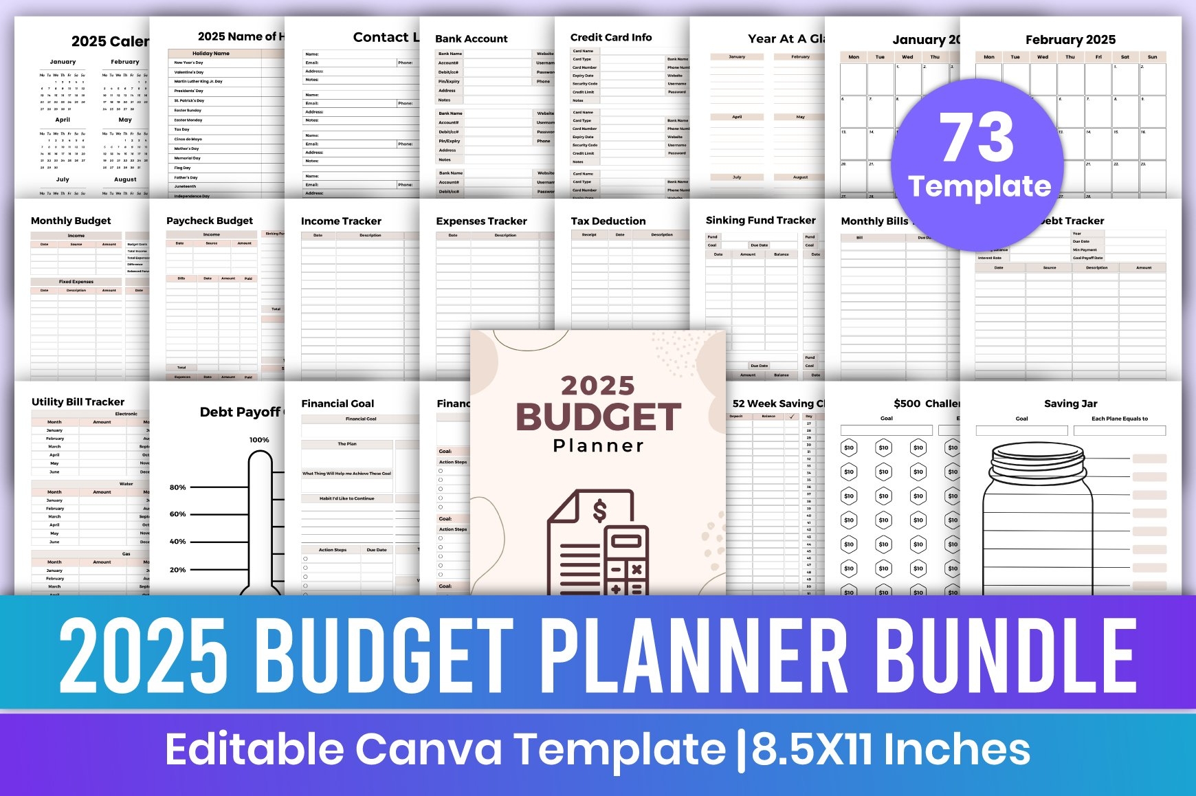 Budget Template 2025