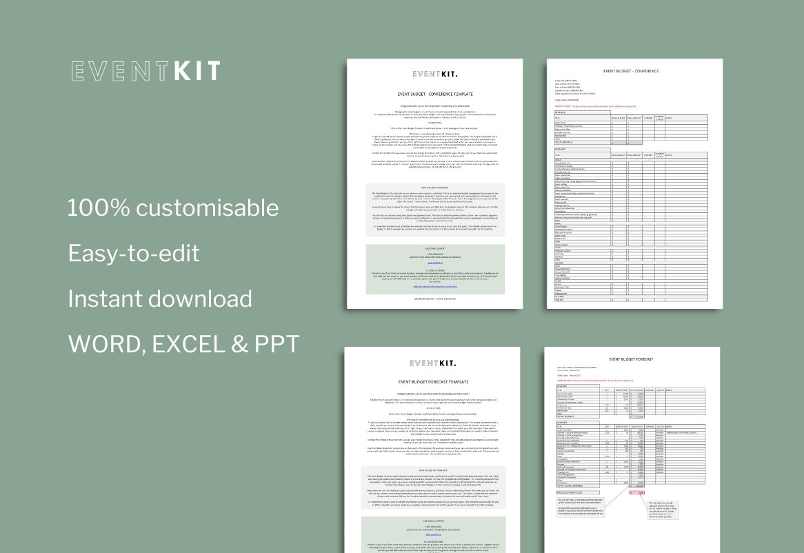 Event Budgets Template Premium Event Planning Templates Event Budgets Template Premium Event Planning Templates