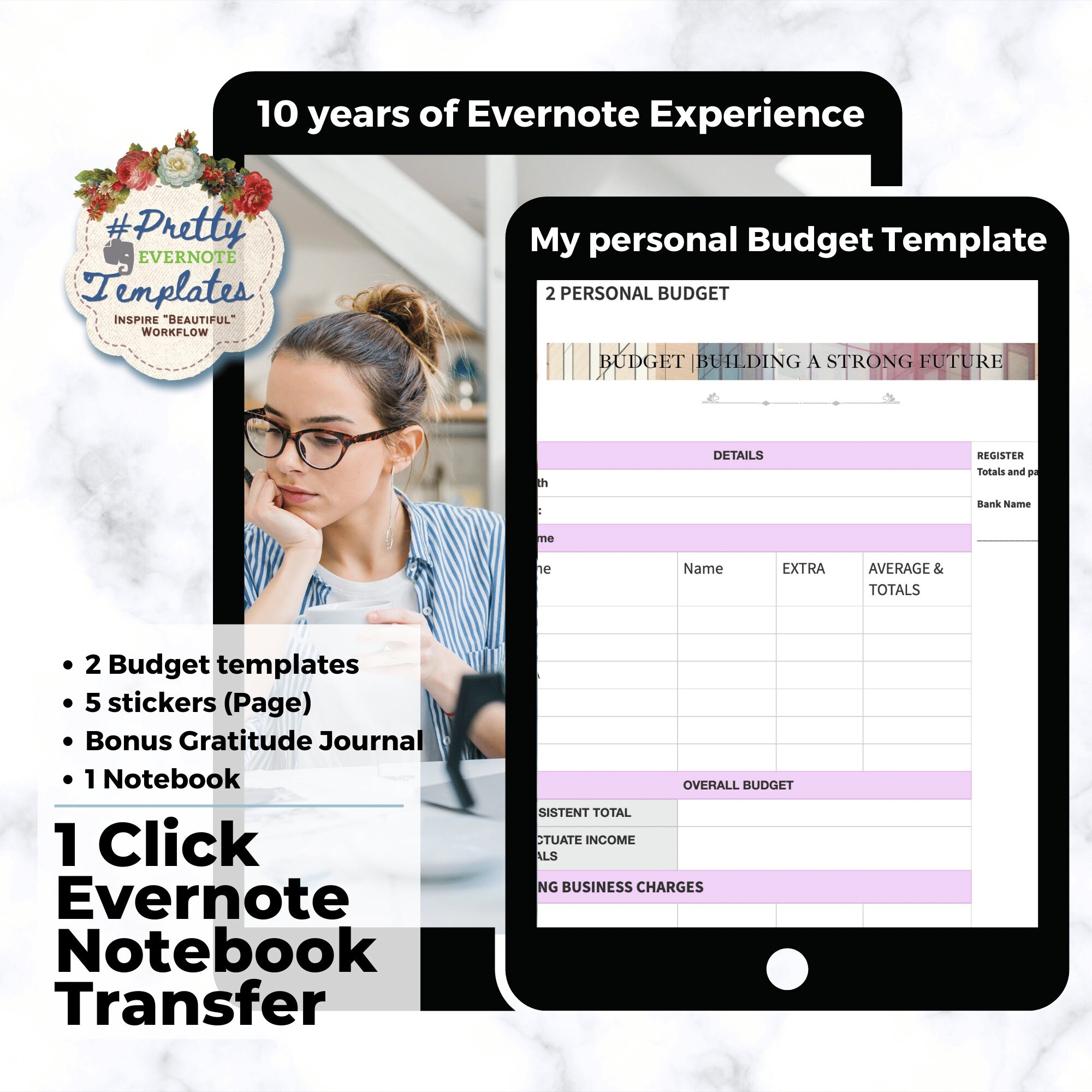 Evernote Budget Digital Planner Etsy Evernote Budget Digital Planner Etsy