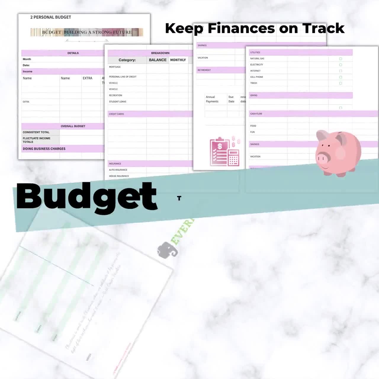 Evernote Budget Template Evernote Budget Template
