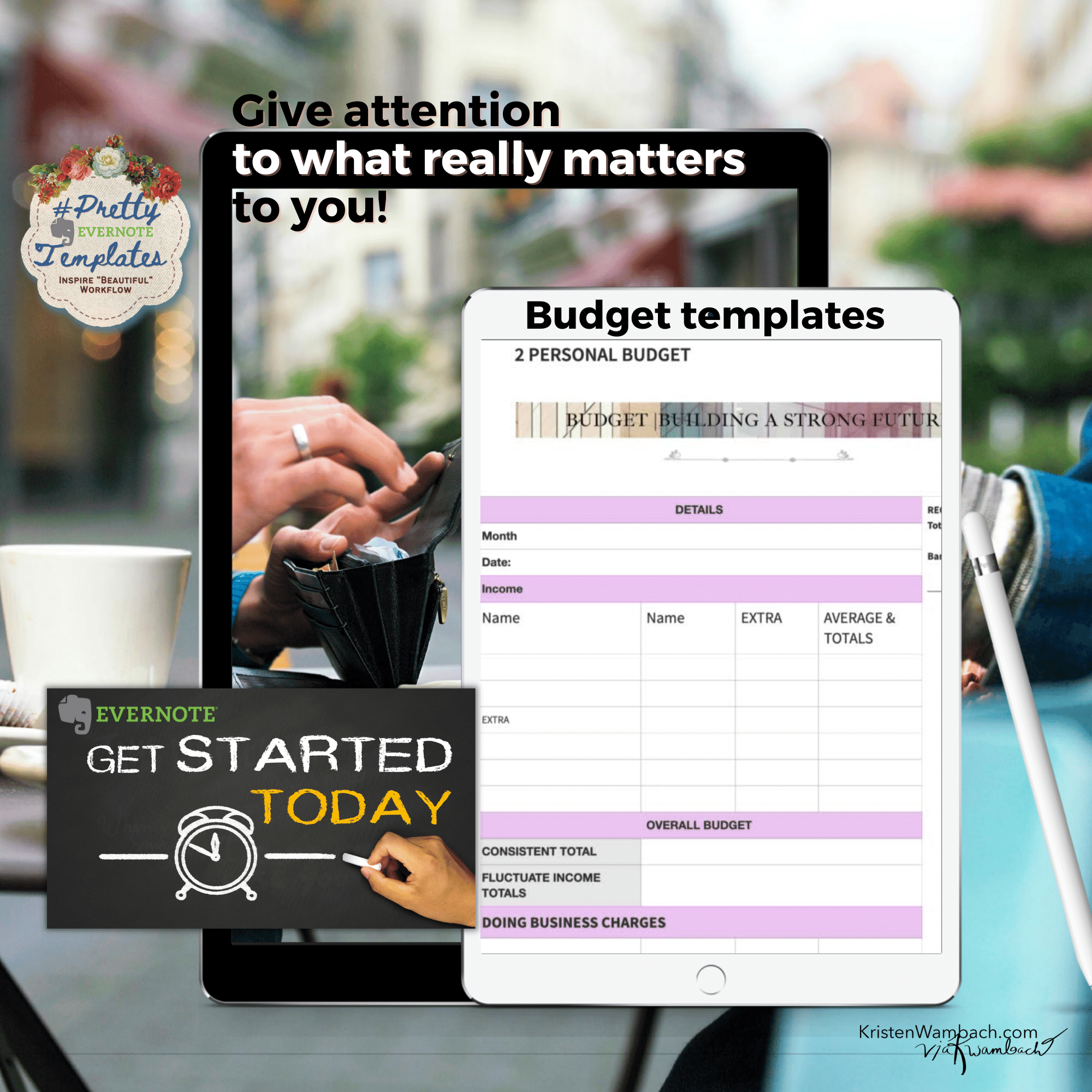 EVERNOTE Budget Templates EVERNOTE Budget Templates