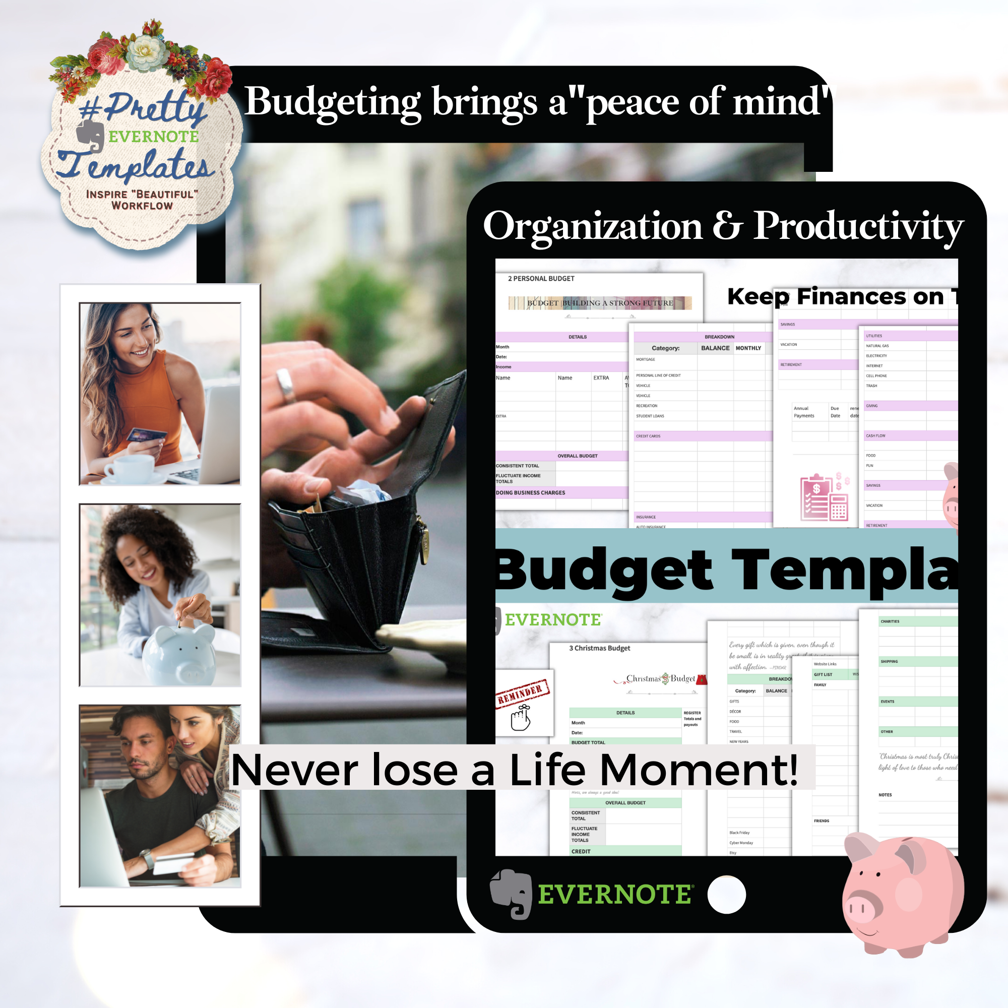 EVERNOTE Budget Templates EVERNOTE Budget Templates