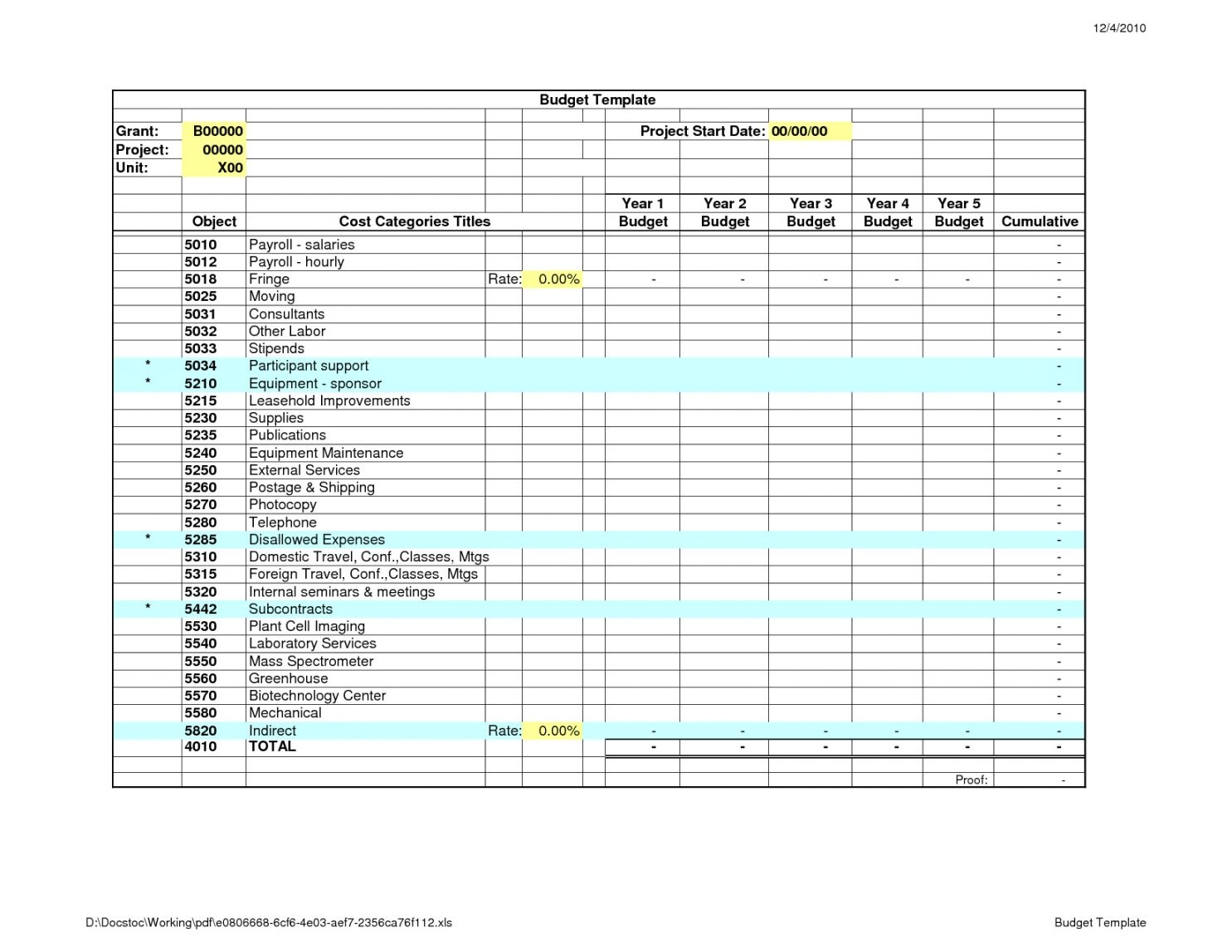 Explore Our Sample Of Office Relocation Budget Template For Free Worksheets Library