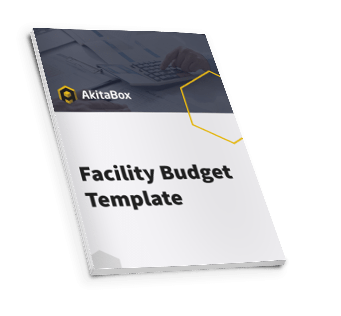 Facility Budget Template AkitaBox