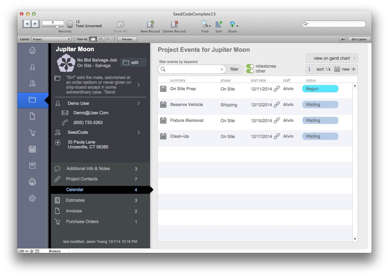Filemaker Budget Template