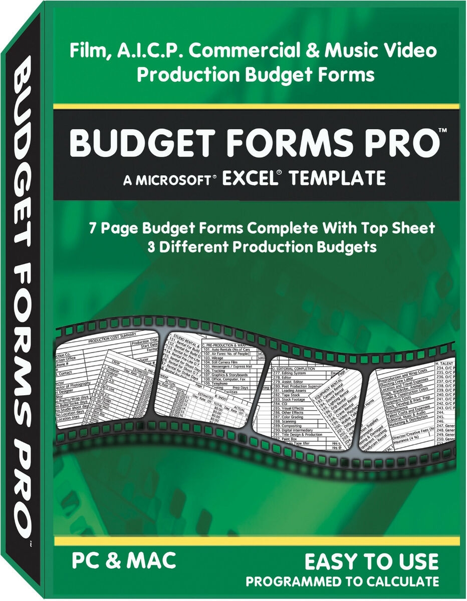 Aicp Budget Template Free