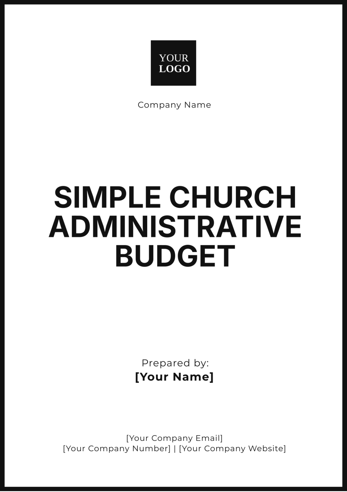 Music Ministry Budget Template Music Ministry Budget Template