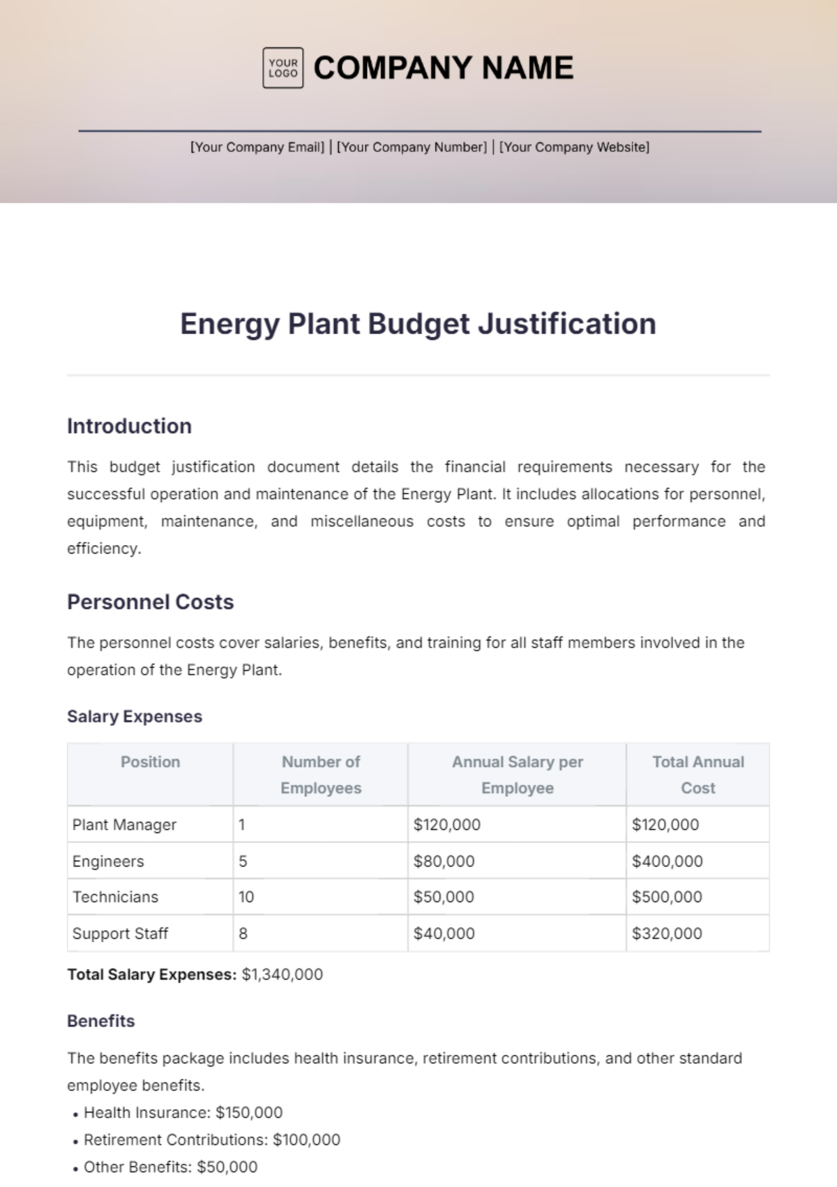 Free Mining Budget Template To Edit Online Free Mining Budget Template To Edit Online