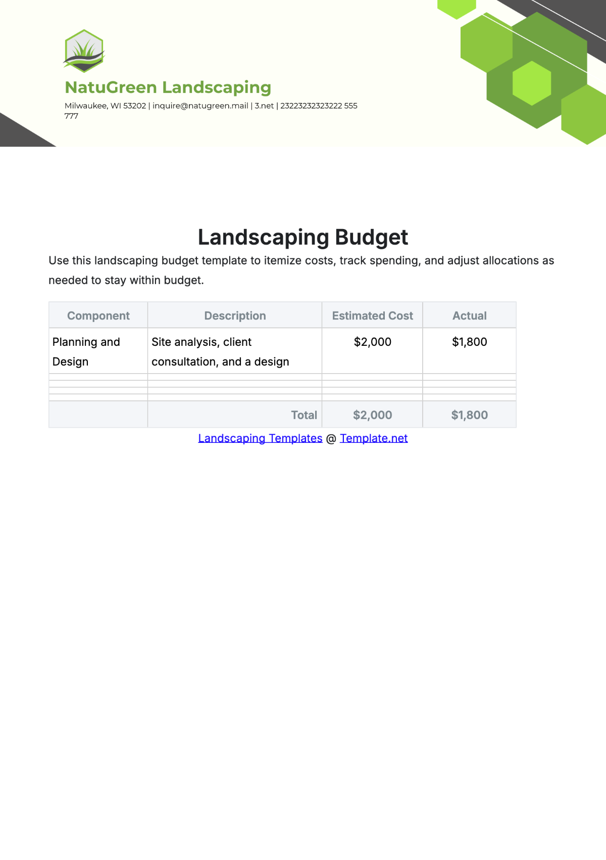 Free Mining Budget Template To Edit Online Free Mining Budget Template To Edit Online