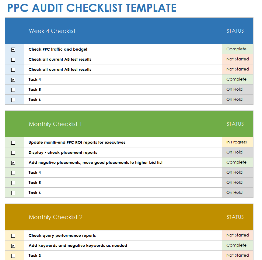 Ppc Budget Template Ppc Budget Template