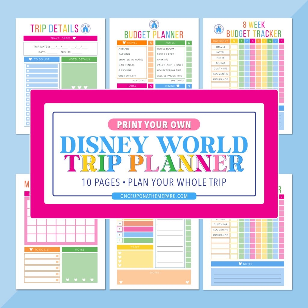 Free Printable Disney Packing List Once Upon A Theme Park Free Printable Disney Packing List Once Upon A Theme Park