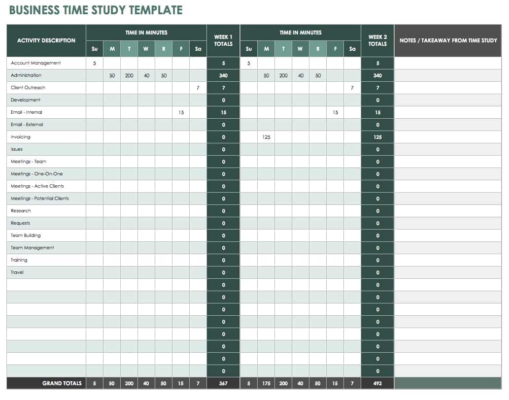 Free Time Management Templates Smartsheet Free Time Management Templates Smartsheet