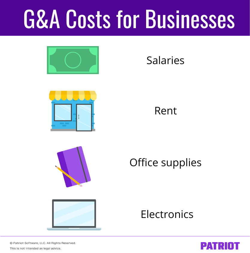 Gu0026A Expenses Guide To General U0026 Administrative Expenses
