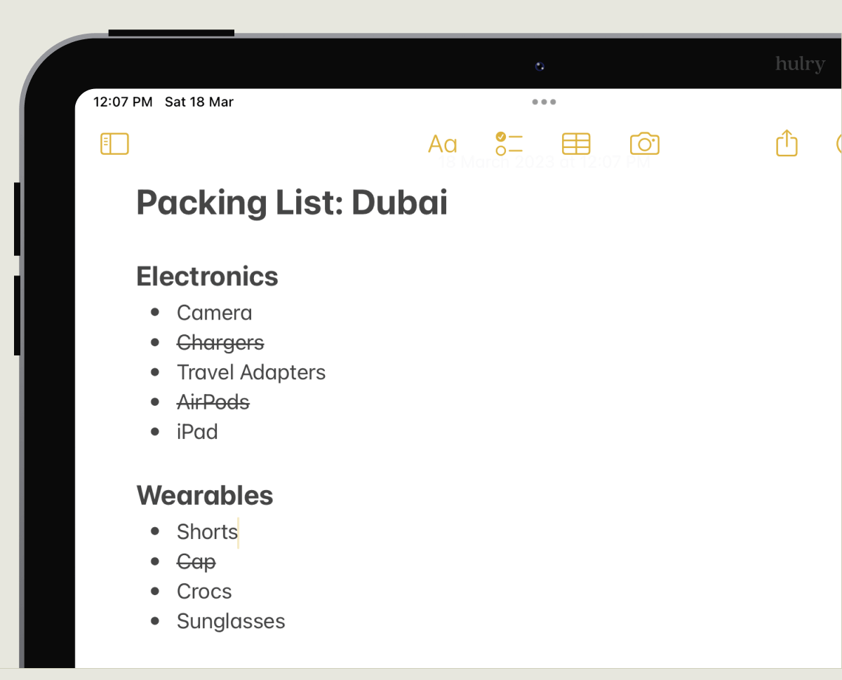 How To Create Note Templates In Apple Notes
