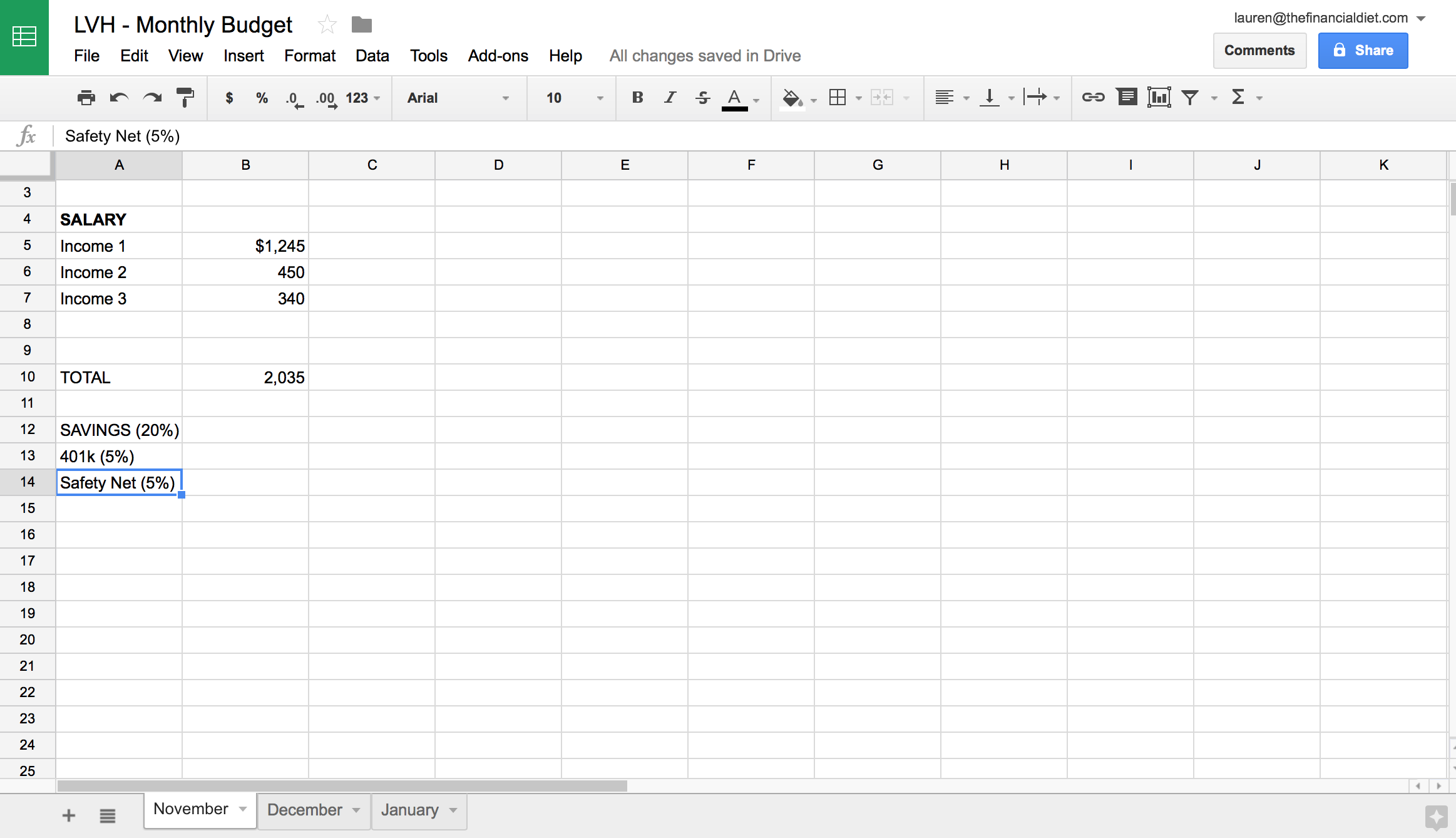 How To Make A Budget Spreadsheet In 10 Easy Steps