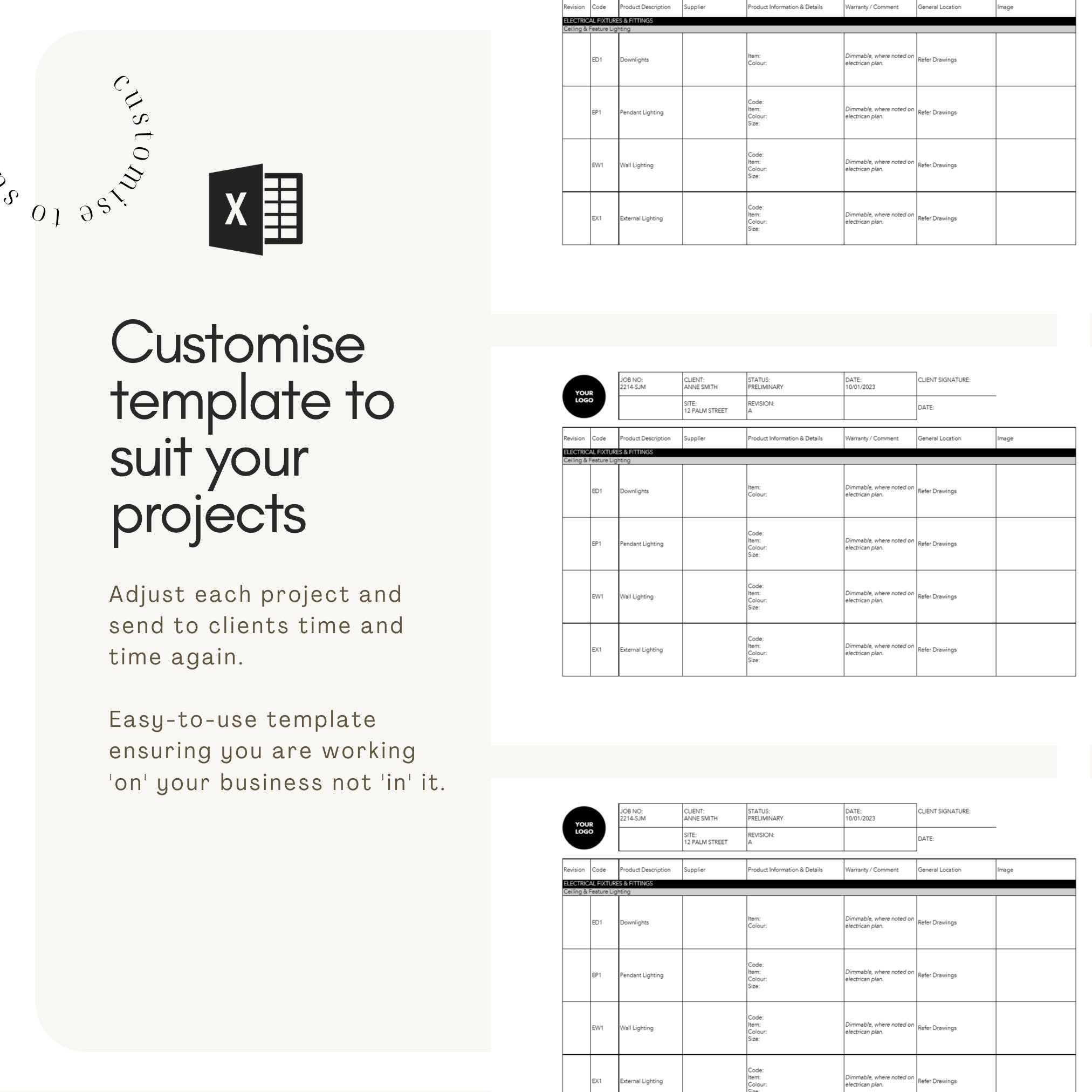 Interior Design FFu0026E Schedule Template Online Interior Design Download Etsy Singapore Interior Design FFu0026E Schedule Template Online Interior Design Download Etsy Singapore