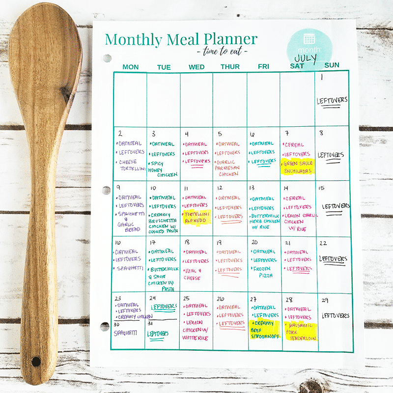 July Budget Monthly Meal Plan The Budget Mom July Budget Monthly Meal Plan The Budget Mom