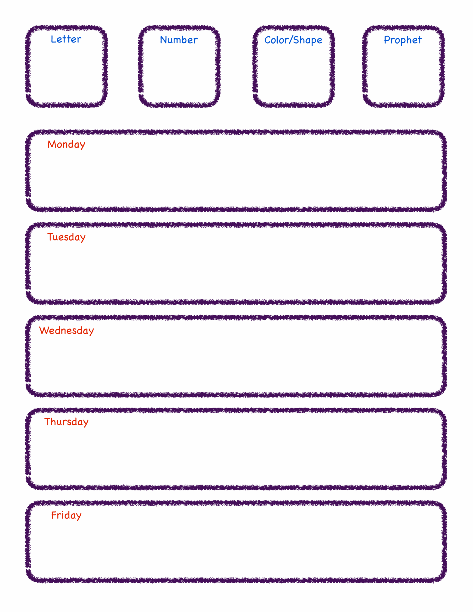Lesson Planning Template