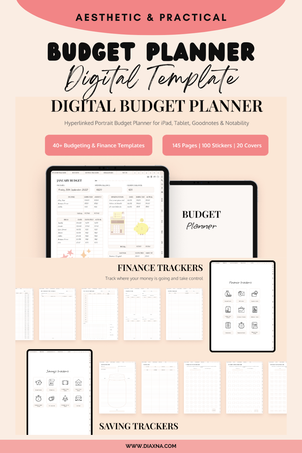 Level Up Your Finances With The Ultimate Digital Budget Planner By 