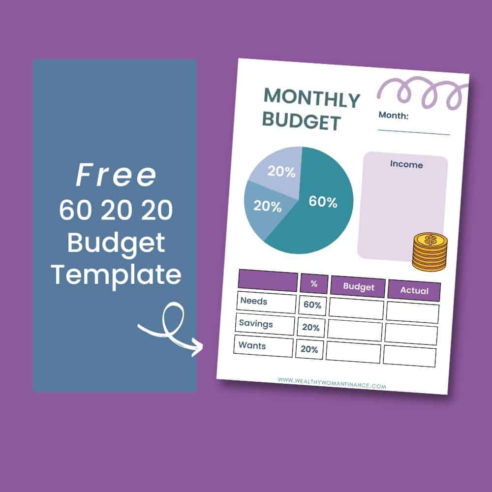 Master Your Money With The 60 20 20 Rule Budget Free Worksheet