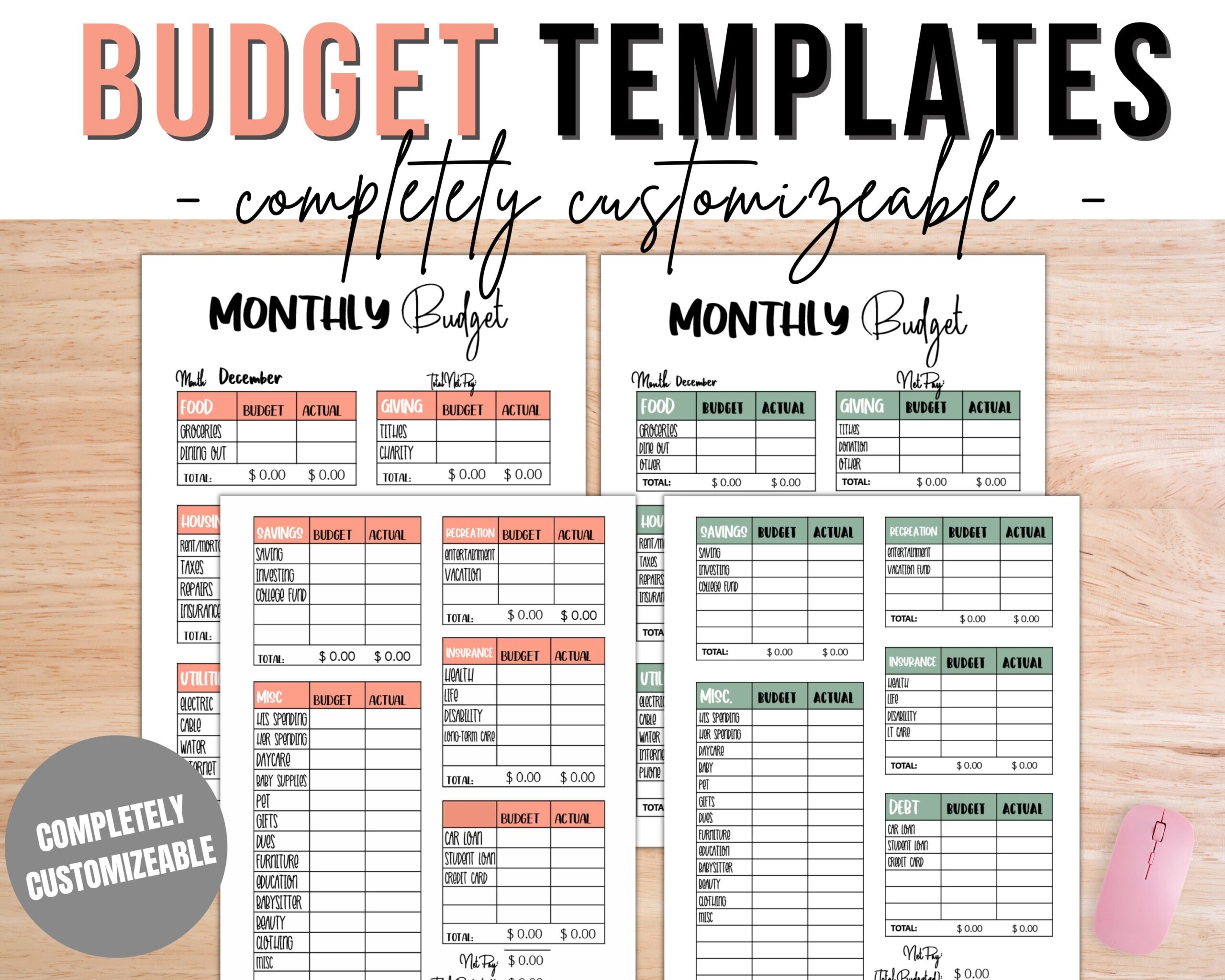 Dave Ramsey Free Budget Template