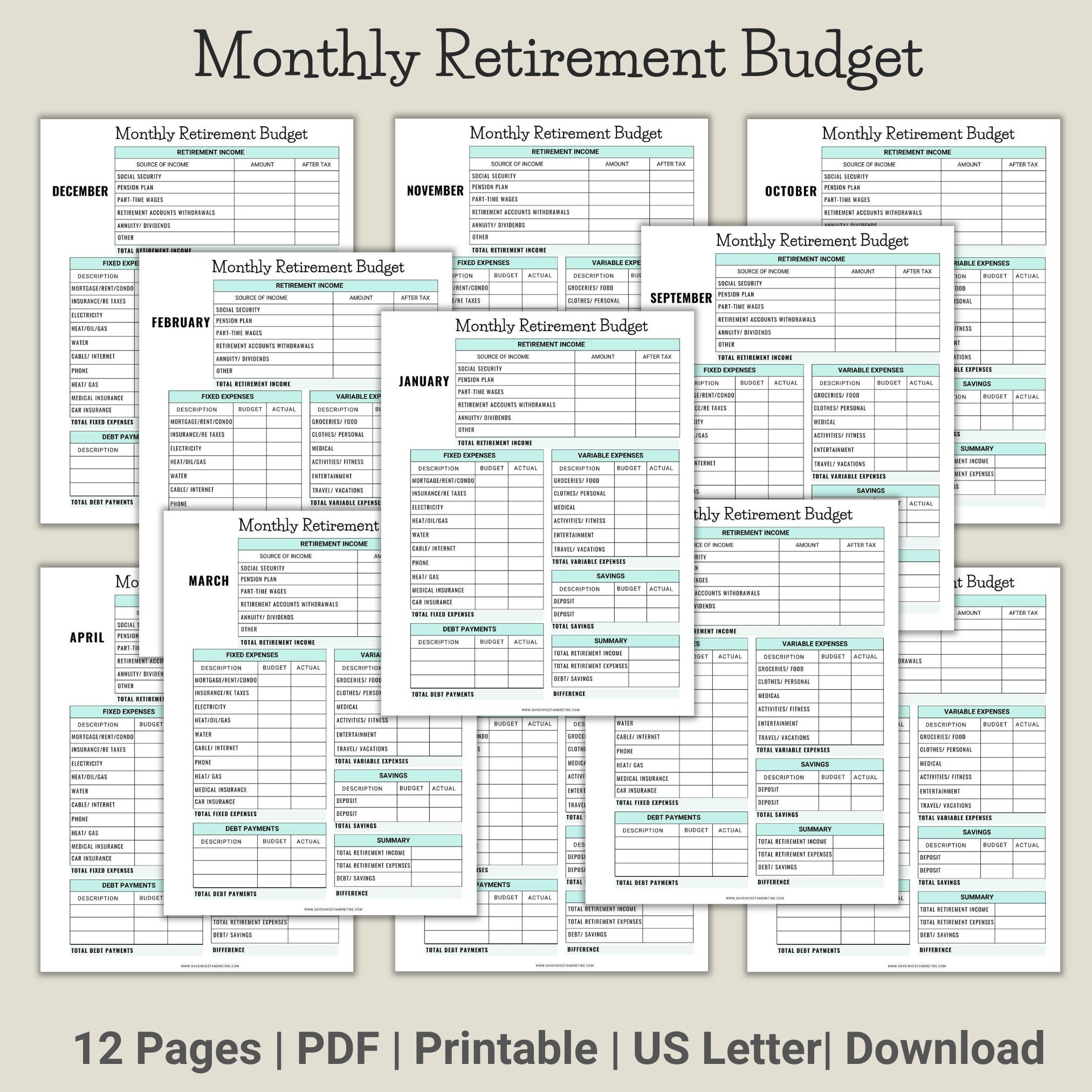Monthly Retirement Budget Retirement Budget Retirement Planning Digital Retirement Budget Retirement Expenses Retirement Planner Etsy Monthly Retirement Budget Retirement Budget Retirement Planning Digital Retirement Budget Retirement Expenses Retirement Planner Etsy