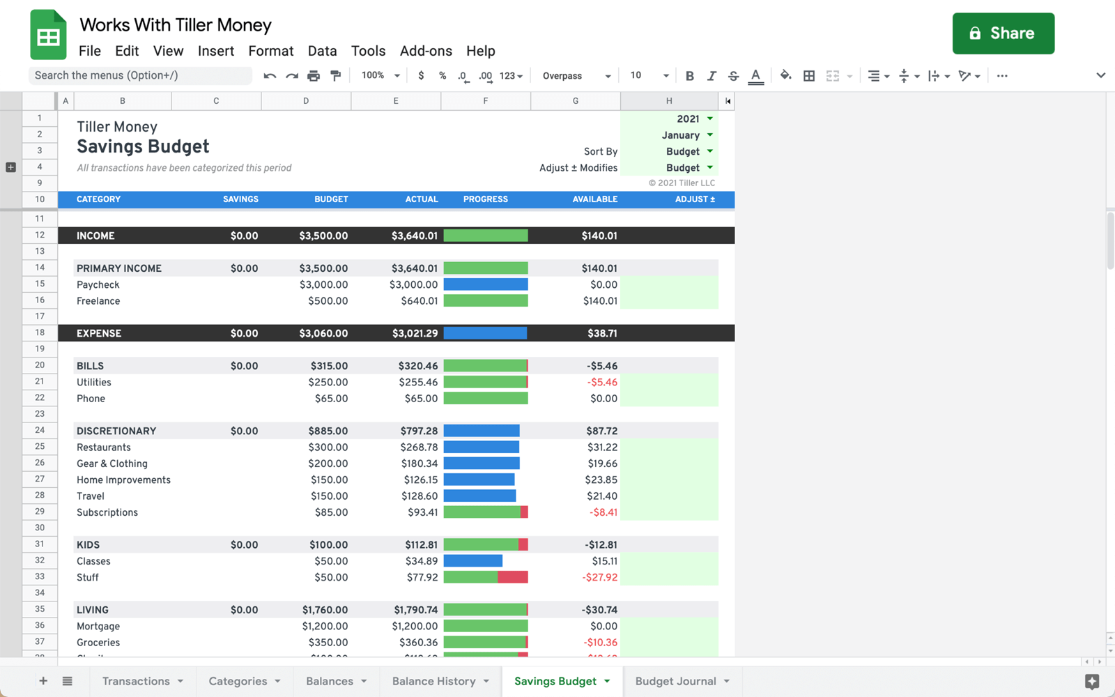 Our 11 Favorite Free Google Sheets Budget Templates Of 2025 Tiller