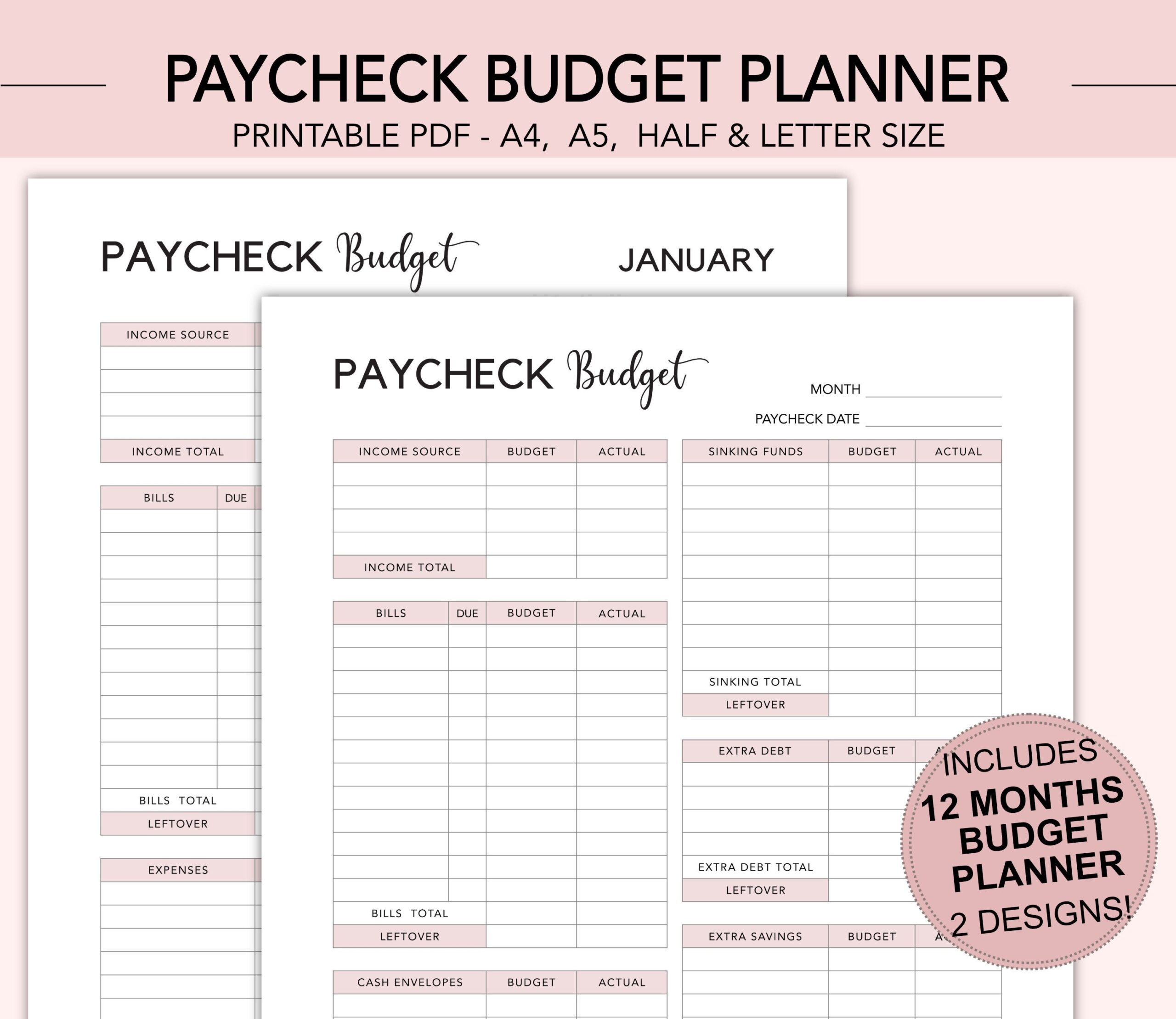 Paycheck Budget Planner Paycheck Budget Planner Paycheck Budget Paycheck Budget Planner Paycheck Budget Planner Paycheck Budget