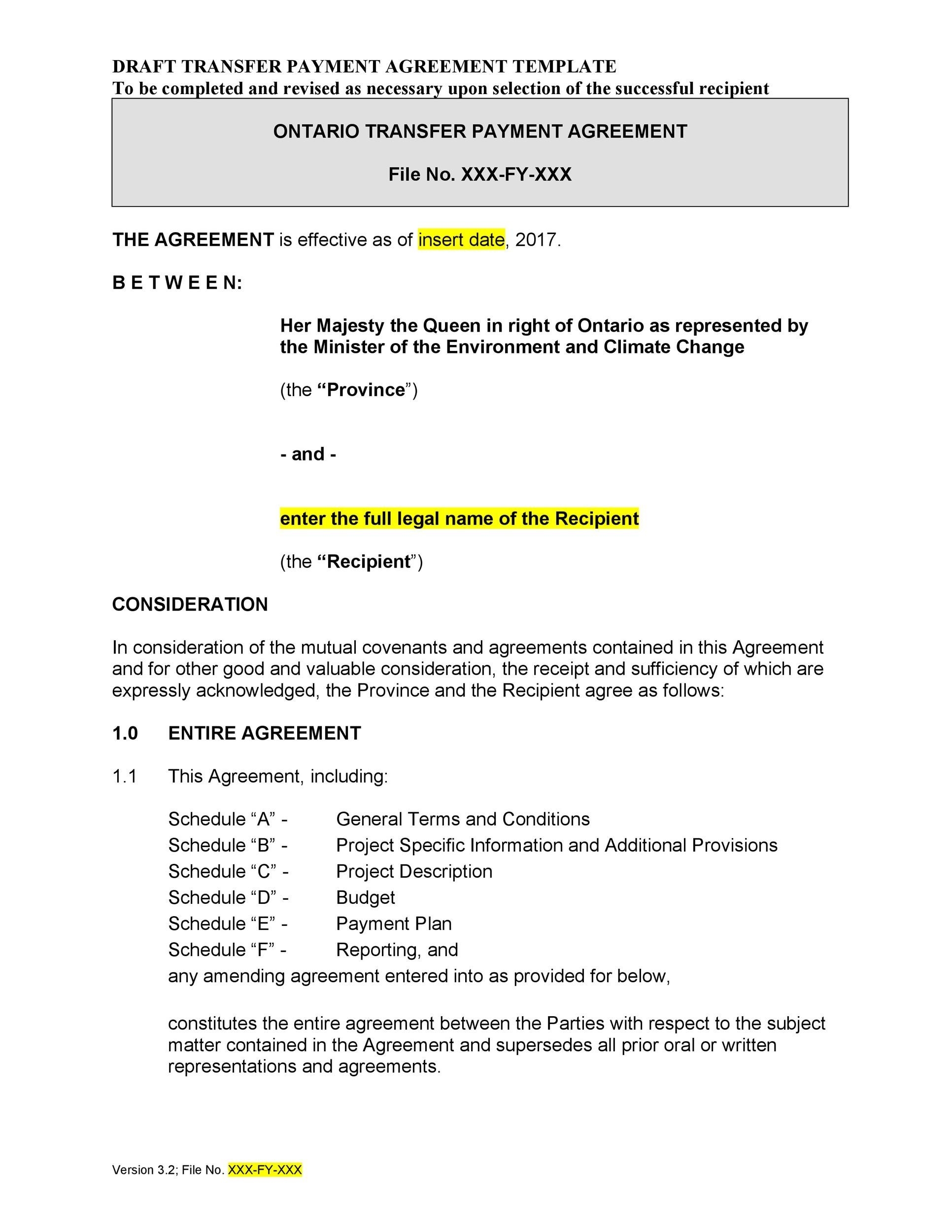 Payment Agreement 41 Templates U0026 Contracts TemplateLab