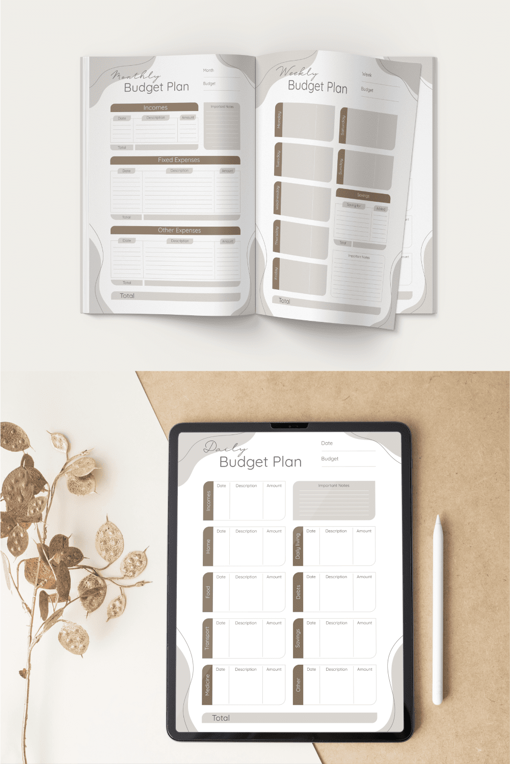Personal Budget Planner Template